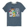 thumbnail image 1 of Paw Patrol - Loves Earth - Toddler And Youth Short Sleeve Graphic T-Shirt, 1 of 6