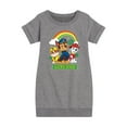thumbnail image 1 of Paw Patrol - Lucky Dogs - Toddler And Youth Girls Fleece Dress, 1 of 5