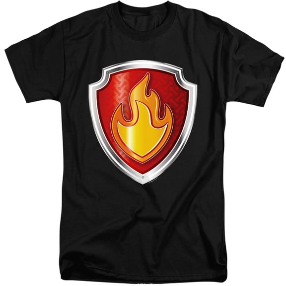 Paw Patrol Marshall Badge Unisex Adult Tall T Shirt