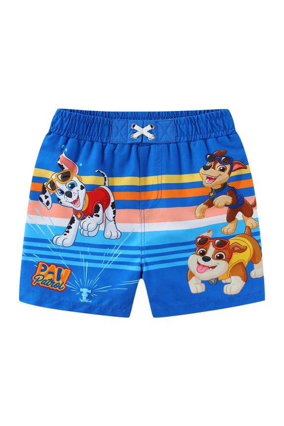 Marshall Chase Rubble UPF 50+ Swim Trunks Shorts Bathing Suit (Boys), Sizes 2T-7