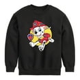 thumbnail image 1 of Paw Patrol - Marshall Sketch - Toddler & Youth Crewneck Fleece Sweatshirt, 1 of 6