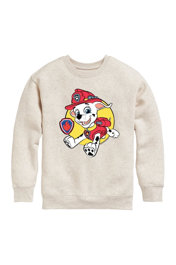 - Marshall Sketch - Toddler & Youth Crewneck Fleece Sweatshirt
