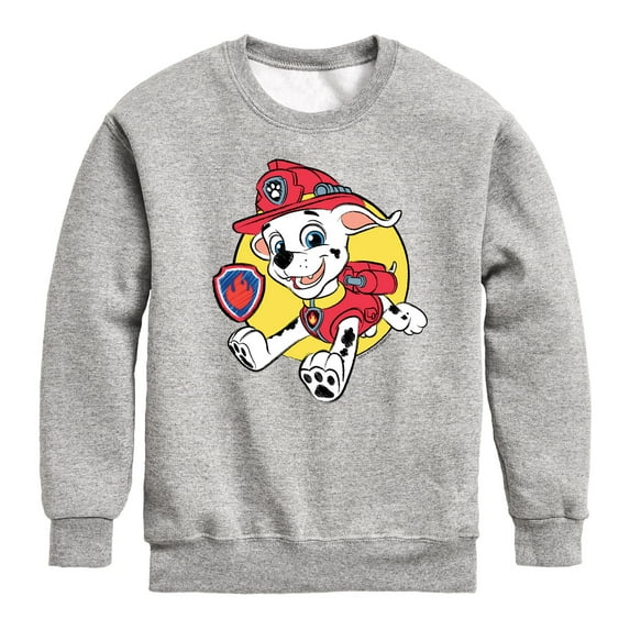 Paw Patrol - Marshall Sketch - Toddler & Youth Crewneck Fleece Sweatshirt