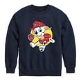 thumbnail image 1 of Paw Patrol - Marshall Sketch - Toddler & Youth Crewneck Fleece Sweatshirt, 1 of 6