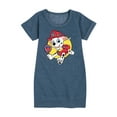 thumbnail image 1 of Paw Patrol - Marshall Sketch - Toddler & Youth Girls Fleece Dress, 1 of 6