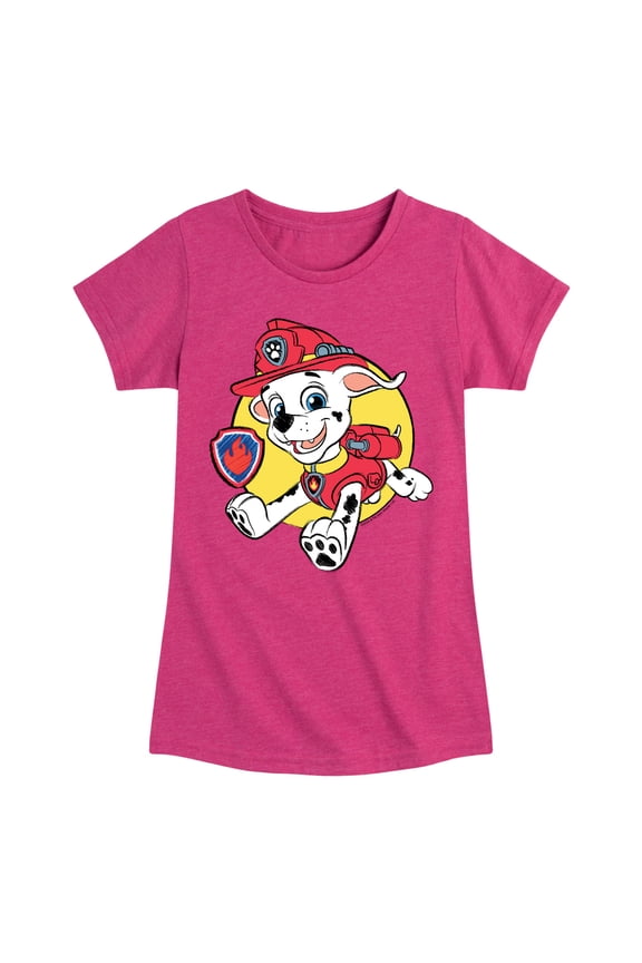 - Marshall Sketch - Toddler & Youth Girls Short Sleeve Graphic T-Shirt