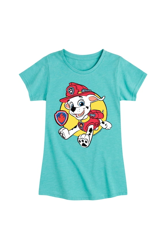 - Marshall Sketch - Toddler & Youth Girls Short Sleeve Graphic T-Shirt