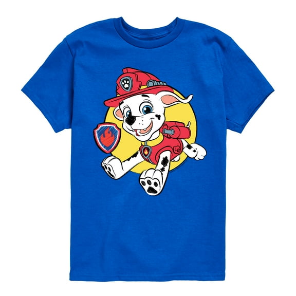 Paw Patrol - Marshall Sketch - Toddler & Youth Short Sleeve Graphic T-Shirt
