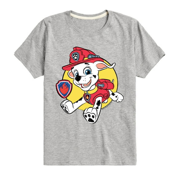 Paw Patrol - Marshall Sketch - Toddler & Youth Short Sleeve Graphic T-Shirt