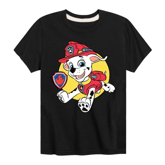 Paw Patrol - Marshall Sketch - Toddler & Youth Short Sleeve Graphic T-Shirt