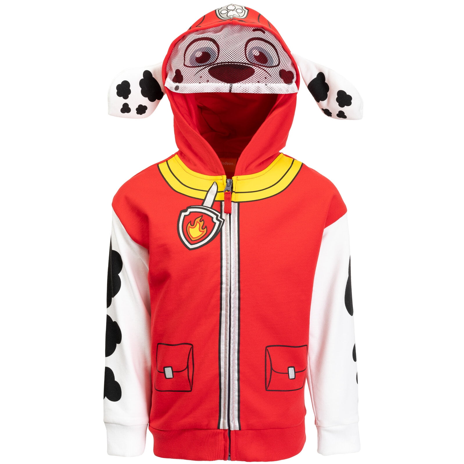 Paw Patrol Marshall Toddler Boys Fleece Zip Up Cosplay Hoodie Toddler