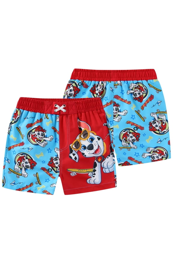 Marshall UPF 50+ Swim Trunks Shorts Bathing Suit (Boys), Sizes 2T-7