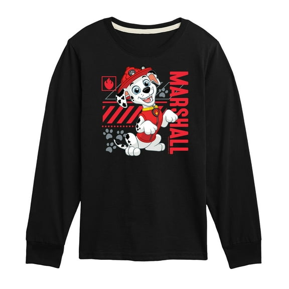 Paw Patrol - Marshall Vertical - Toddler & Youth Long Sleeve Graphic T-Shirt