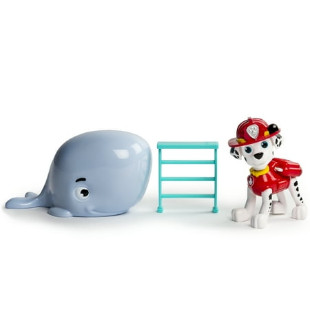 Paw Patrol Marshall and Baby Whale Rescue Set