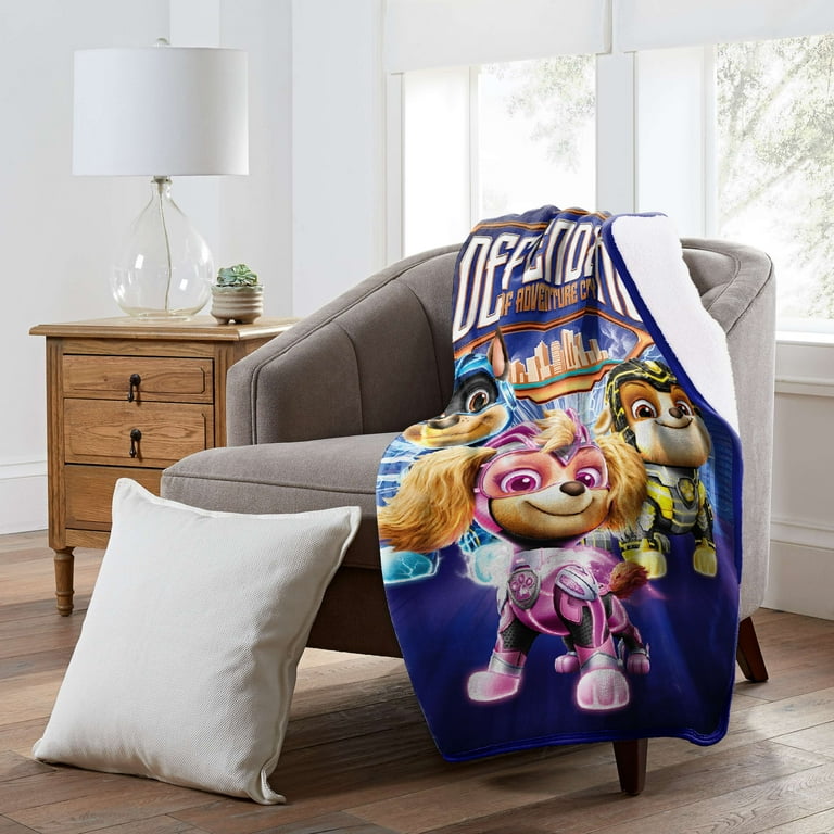 Paw patrol sherpa blanket hot sale
