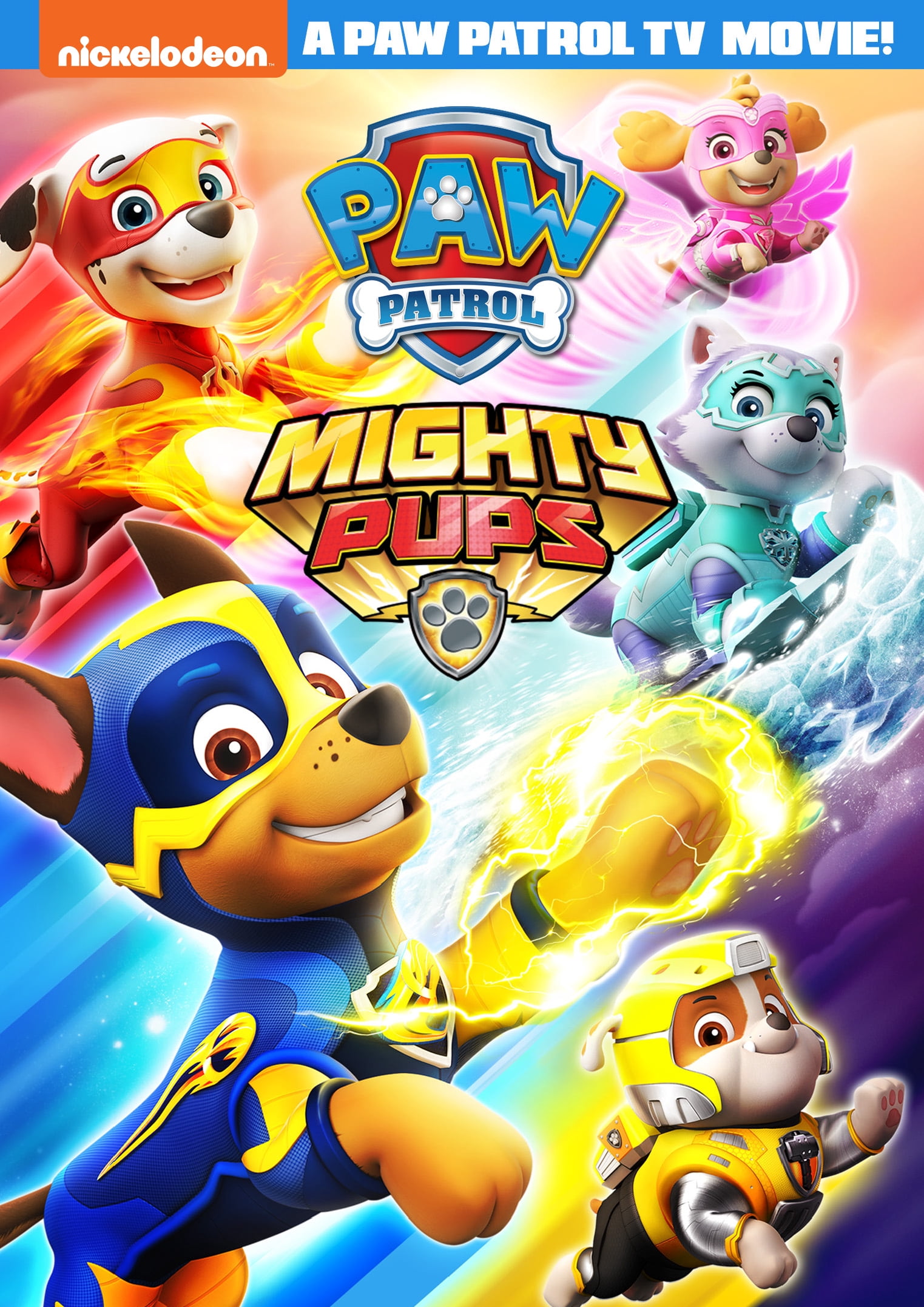 Paramount Home Video, Paw Patrol: Mighty Pups DVD, Standard