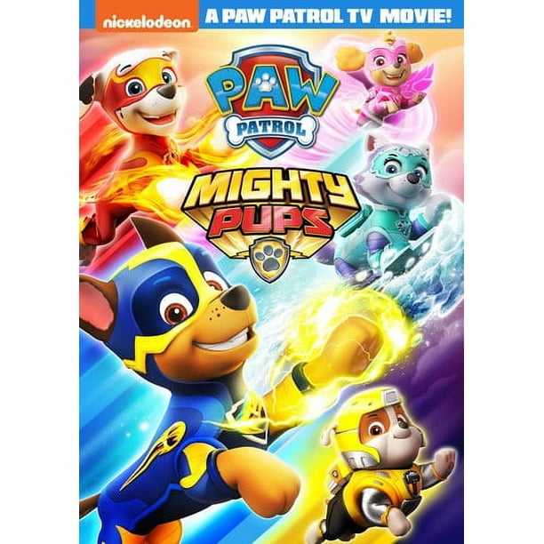 Paw Patrol Mighty Pups (DVD), Nickelodeon, Animation Walmart
