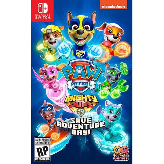 Paw Patrol Mighty Pups Save Adventure Bay - Nintendo Switch