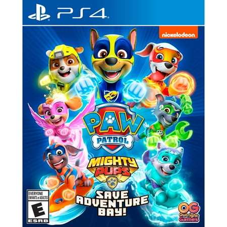 PAW Patrol Mighty Pups Save Adventure Bay - PlayStation 4, PlayStation 5