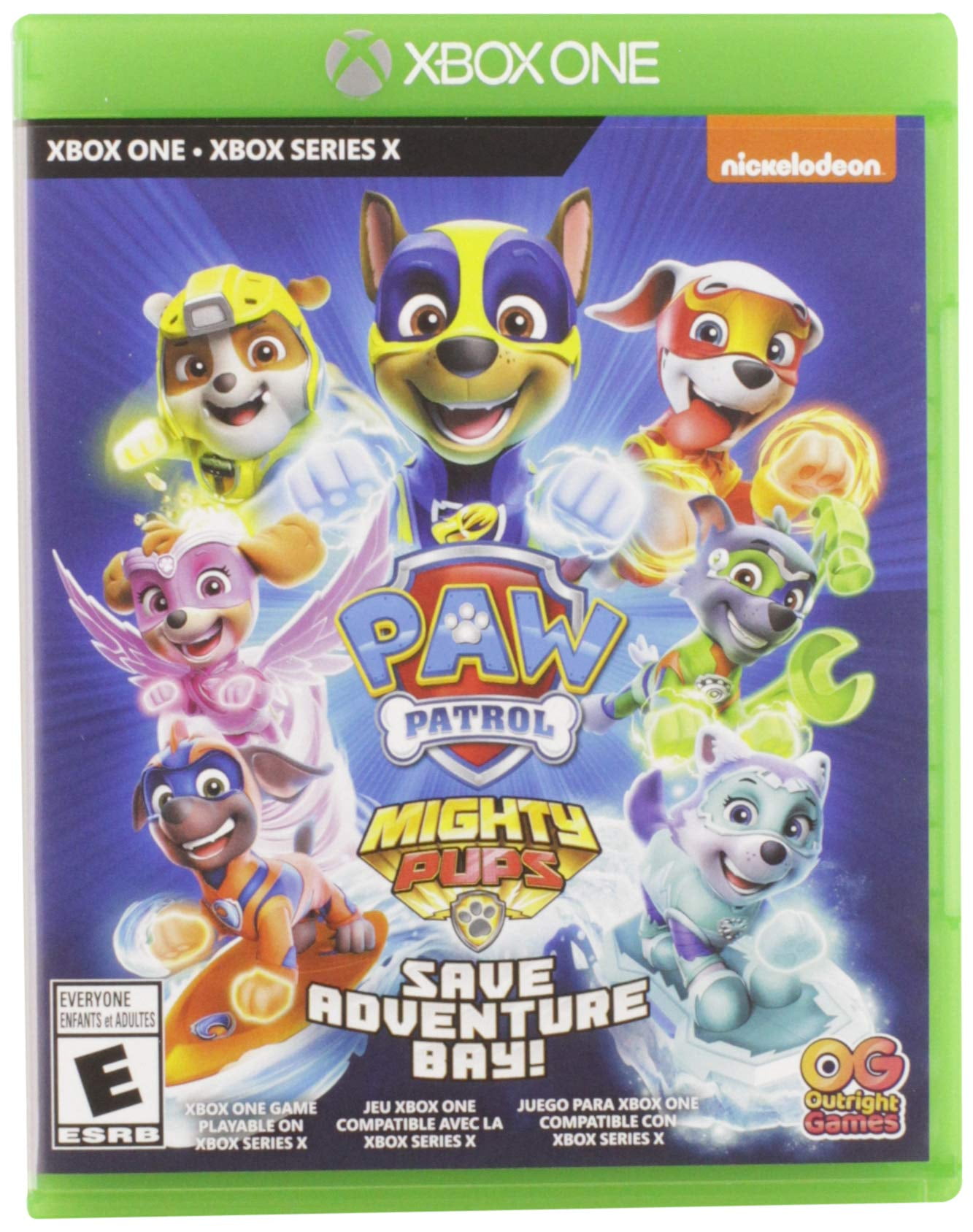 OUTRIGHT GAMES Paw Patrol Mighty Pups Save Adventure Bay, Xbox One