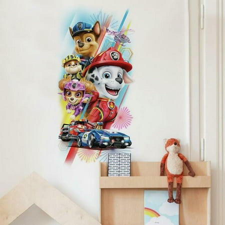 Paw Patrol Movie Peel And Stick Giant Wall Decals