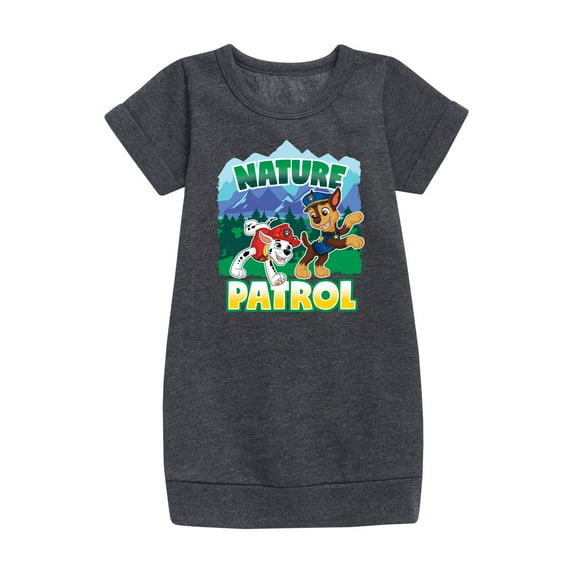 Paw Patrol - Nature Patrol - Toddler And Youth Girls Fleece Dress