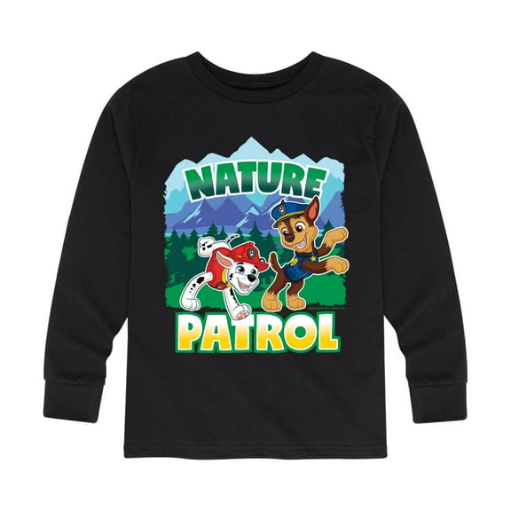Paw Patrol - Nature Patrol - Toddler And Youth Long Sleeve Graphic T-Shirt