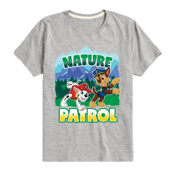 Paw Patrol - Nature Patrol - Toddler And Youth Short Sleeve Graphic T-Shirt