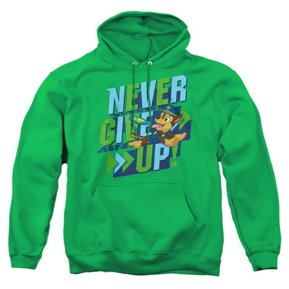 Paw Patrol Never Give Up Unisex Adult Pull-Over Hoodie