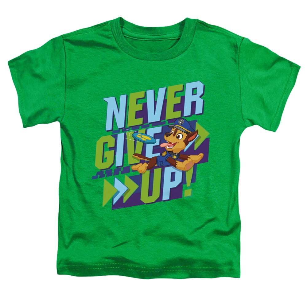 Paw Patrol Never Give Up Unisex Toddler T Shirt