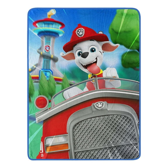 Paw Patrol On The Way Kids Micro Raschel Throw Blanket