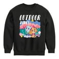 thumbnail image 1 of Paw Patrol - Outdoor Vibes - Toddler And Youth Crewneck Fleece Sweatshirt, 1 of 6