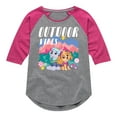 thumbnail image 1 of Paw Patrol - Outdoor Vibes - Toddler And Youth Girls Raglan Graphic T-Shirt, 1 of 6