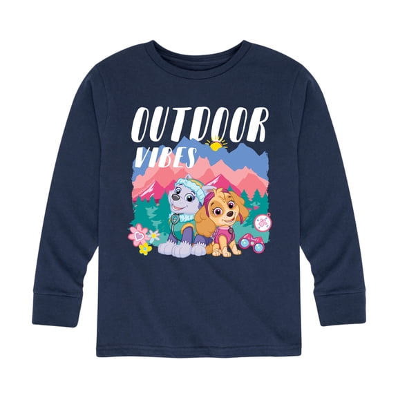 Paw Patrol - Outdoor Vibes - Toddler And Youth Long Sleeve Graphic T-Shirt