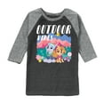 thumbnail image 1 of Paw Patrol - Outdoor Vibes - Toddler And Youth Raglan Graphic T-Shirt, 1 of 7