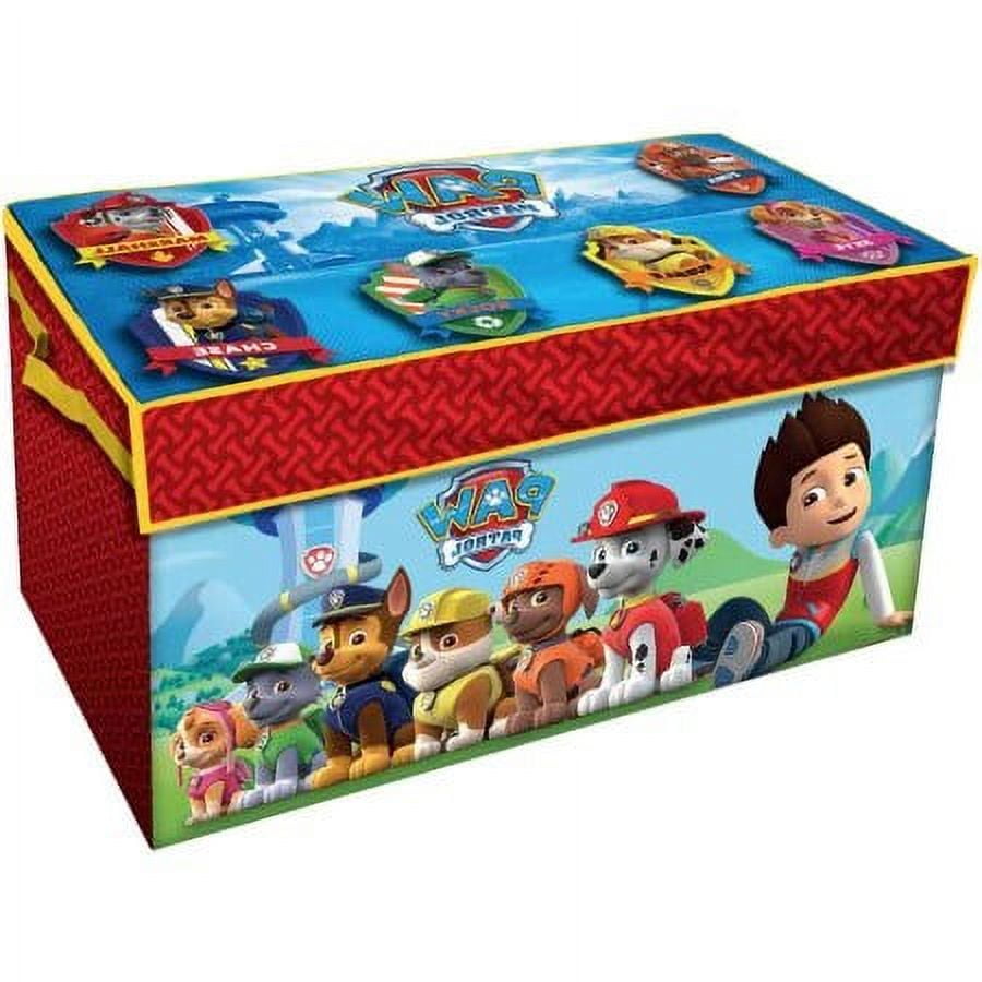 Paw patrol collapsible toy box deals