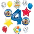 thumbnail image 1 of Paw Patrol Party Supplies Pups 4th Birthday Balloon Bouquet Decorations, 1 of 9