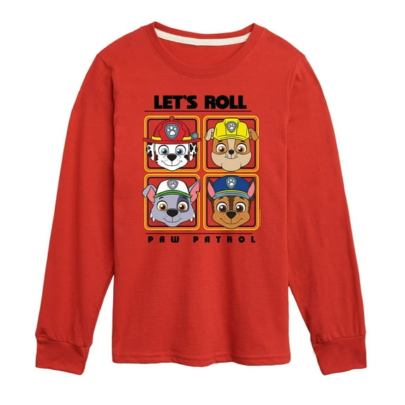 Paw Patrol - Patrol Guide - Toddler And Youth Long Sleeve Graphic T-Shirt