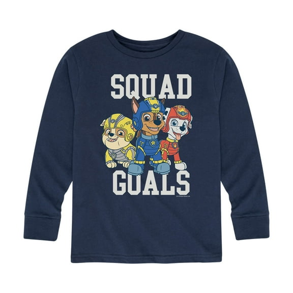 Paw Patrol - Patrol Squad - Toddler And Youth Long Sleeve Graphic T-Shirt