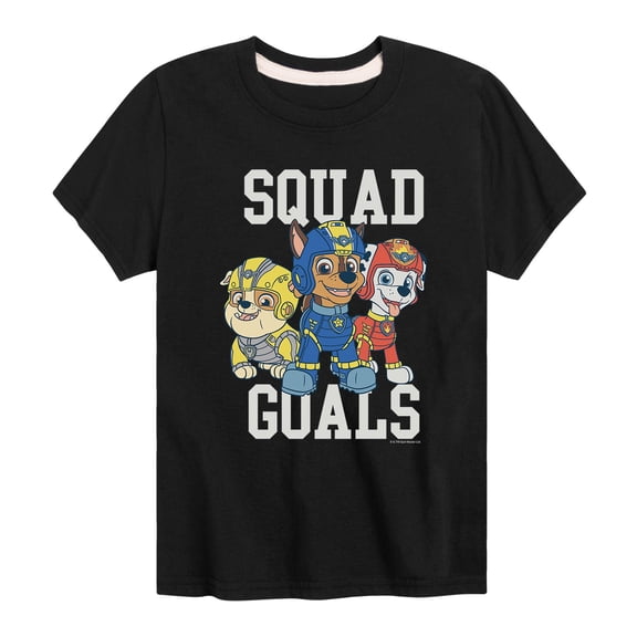 Paw Patrol - Patrol Squad - Toddler And Youth Short Sleeve Graphic T-Shirt