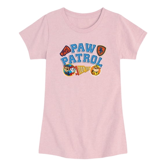 Paw Patrol - Paw Patch - Toddler Girls Fitted Short Sleeve T-Shirt