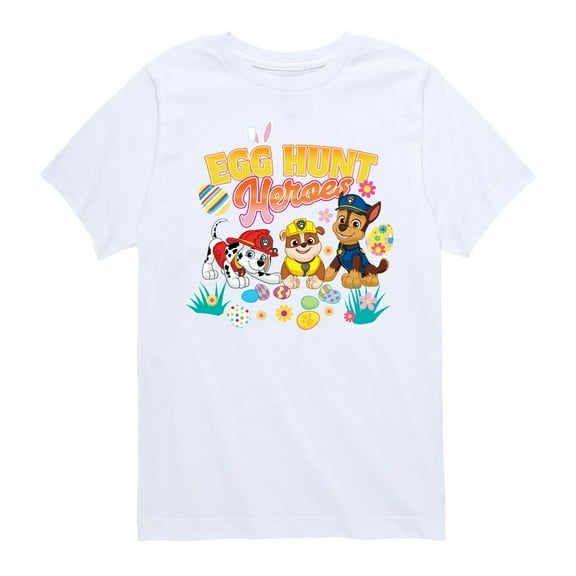 Paw Patrol - Paw Patrol Easter - Toddler And Youth Short Sleeve Graphic T-Shirt