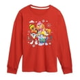 thumbnail image 1 of Paw Patrol - Paw Patrol Group With Icons - Toddler And Youth Long Sleeve Graphic T-Shirt, 1 of 6