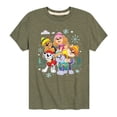 thumbnail image 1 of Paw Patrol - Paw Patrol Group With Icons - Toddler And Youth Short Sleeve Graphic T-Shirt, 1 of 6