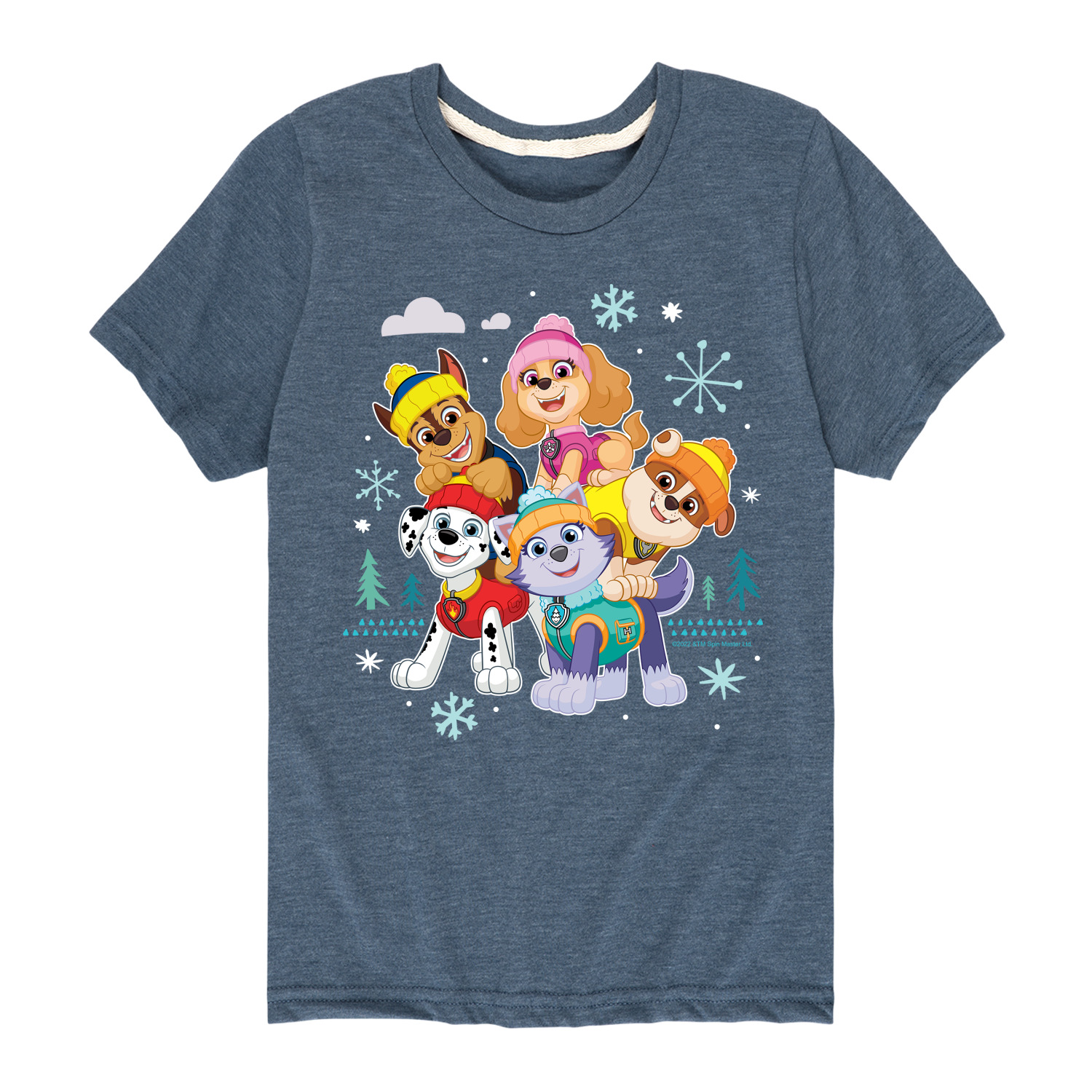 T-shirt Manches Longues Paw Patrol Pour Fille 3 Ans | 100% Coton | Dessin Pat' Patrouille