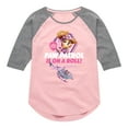 thumbnail image 1 of Paw Patrol - Paw Patrol Is On A Roll - Toddler And Youth Girls Raglan Graphic T-Shirt, 1 of 5
