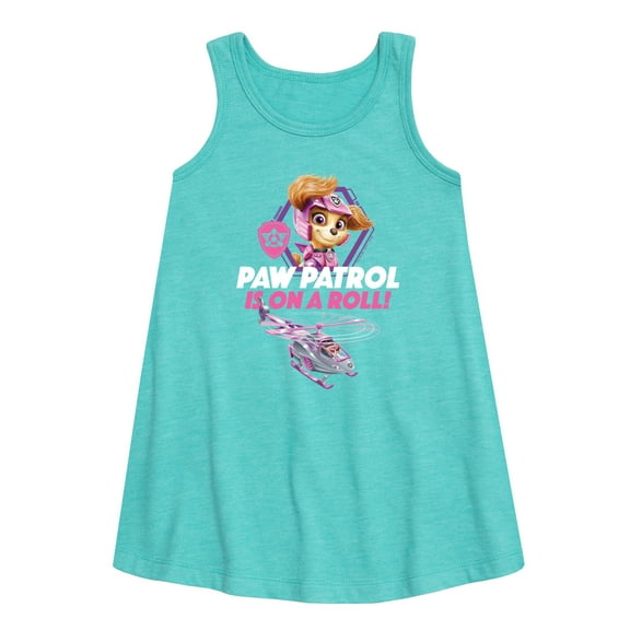 Paw Patrol - Paw Patrol Is On A Roll - Toddler and Youth Girls A-line Dress