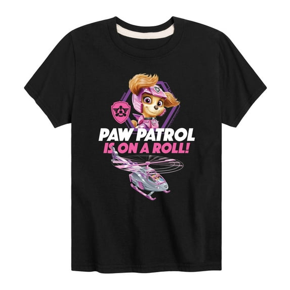 Paw Patrol - Paw Patrol Is On Roll - Toddler And Youth Short Sleeve Graphic T-Shirt