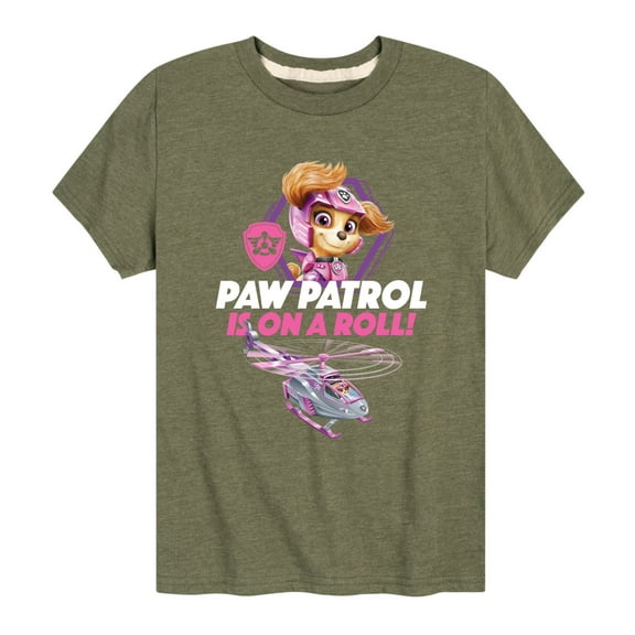 Paw Patrol - Paw Patrol Is On Roll - Toddler And Youth Short Sleeve Graphic T-Shirt
