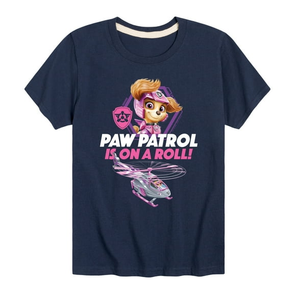 Paw Patrol - Paw Patrol Is On Roll - Toddler And Youth Short Sleeve Graphic T-Shirt